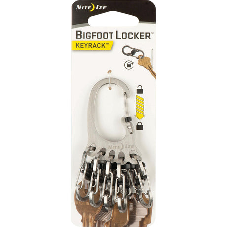 NITE IZE - BigFoot Locker Stainless KeyRack
