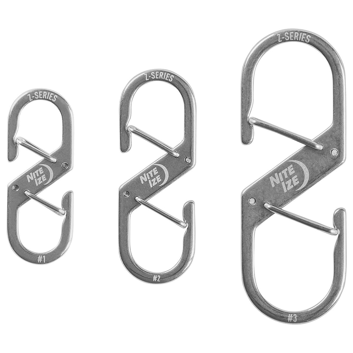 NITE IZE - Z-Series #1 Dual Carabiner 2-Pack