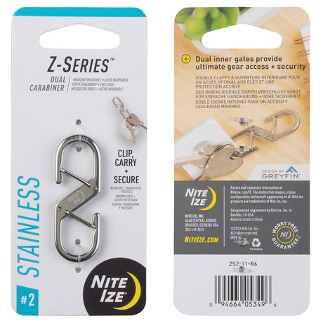 NITE IZE - ZSeries #2 Dual Carabiner