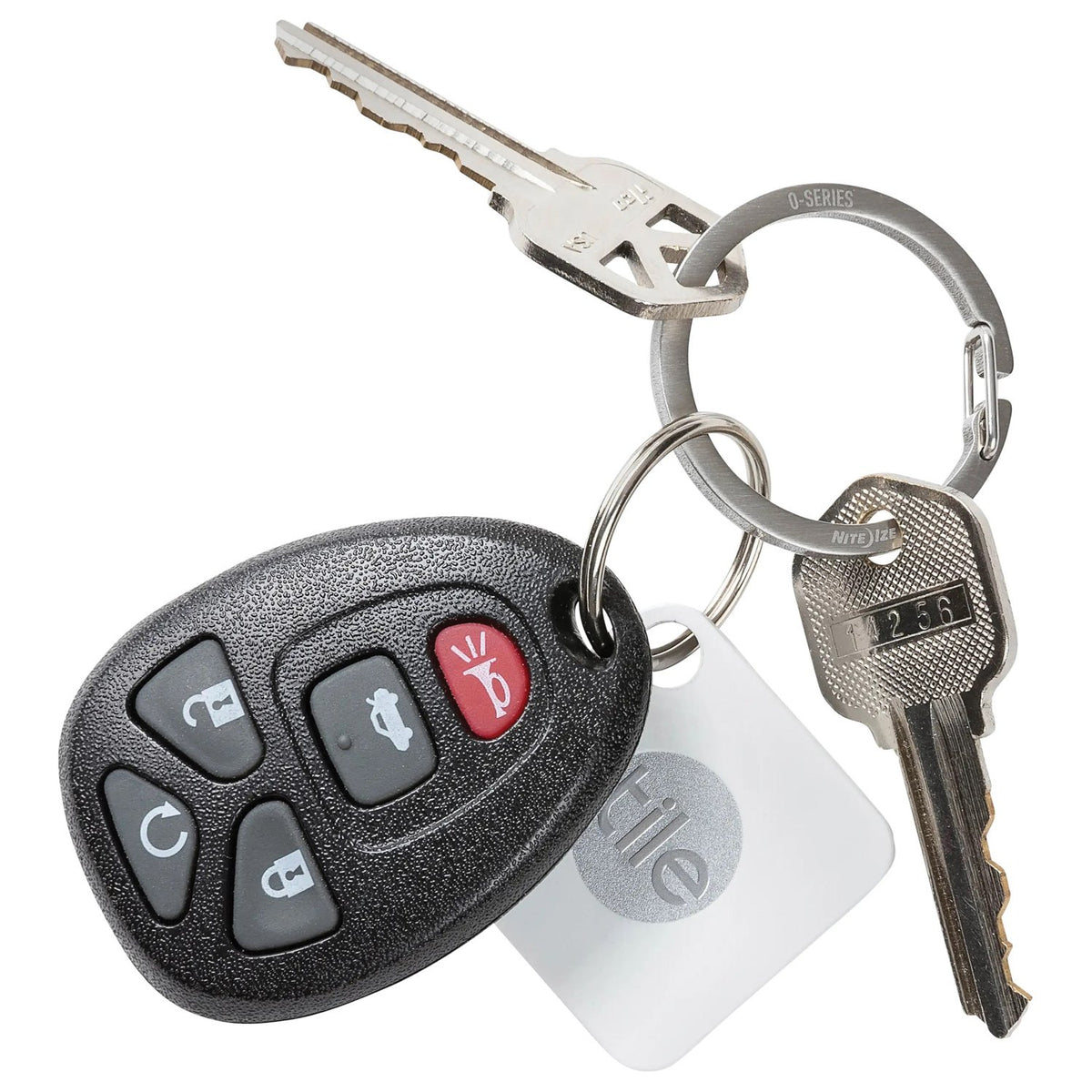 NITE IZE - O-Series Gated Key Ring 2-Pack