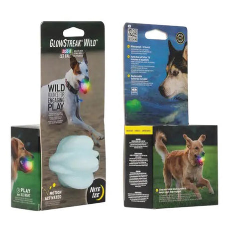 NITE IZE - GlowStreak Wild Ball with Color-Changing LED