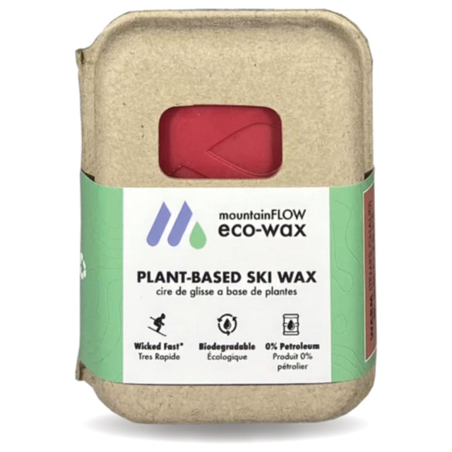 MountainFLOW - Warm Wax 130g Plant-Based Ski/Snowboard Wax