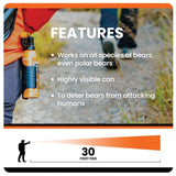 UDAP - 7.9 oz Bear Spray with Holster 2-Pack