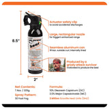 UDAP - 7.9 oz Bear Spray Without Holster
