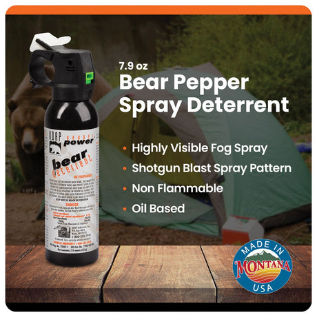 UDAP - 7.9 oz Bear Spray Without Holster