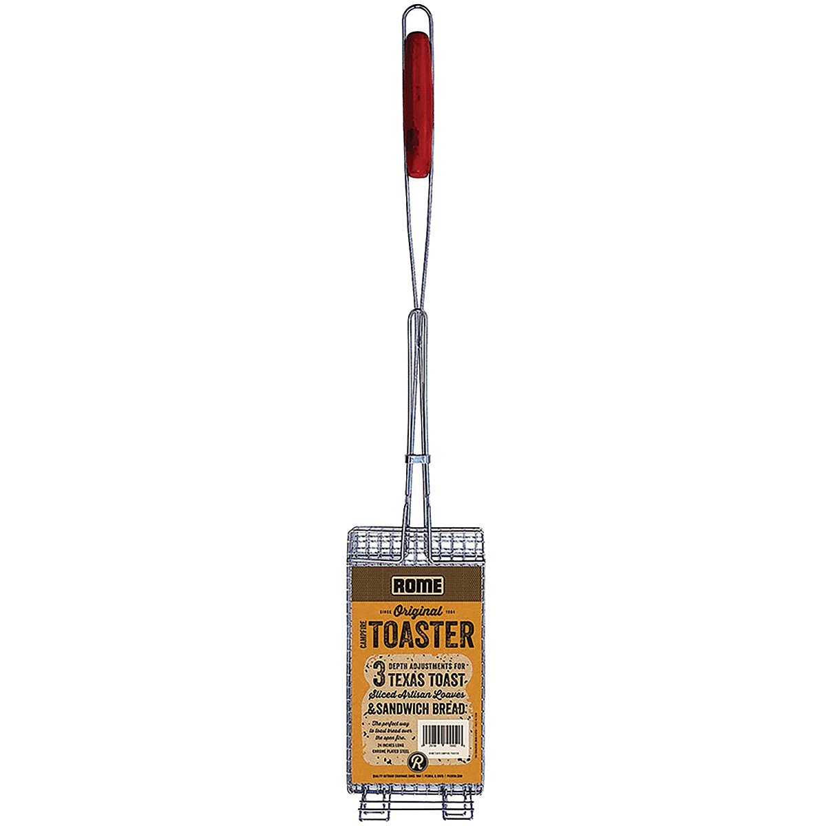 ROME - Campfire Toaster with Wood Handle