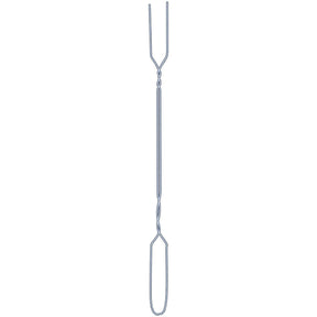 ROME - Roaster Toaster Forks 4-Pack, 20" Chrome-Plated Steel