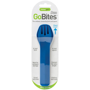 HUMANGEAR - GoBites Duo Travel Utensil - Blue
