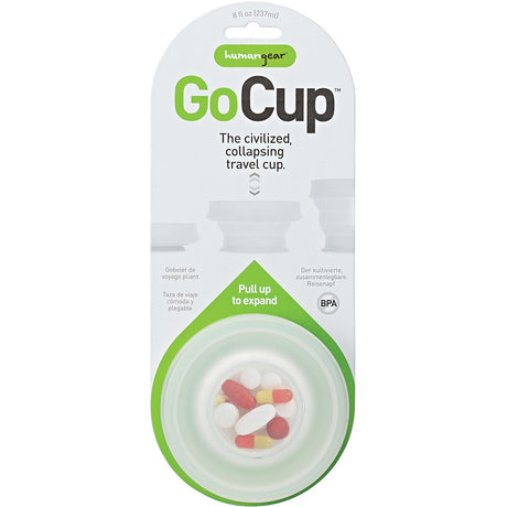 HUMANGEAR - GoCup Large 8 oz Clear