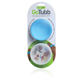 HUMANGEAR - GoTubb Large 2-Pack Clear/Blue