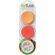 HUMANGEAR - GoTubb Medium 3-Pack in Clear, Orange, Red