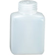 NALGENE - Wide Mouth Rectangular HDPE Bottle 8 oz