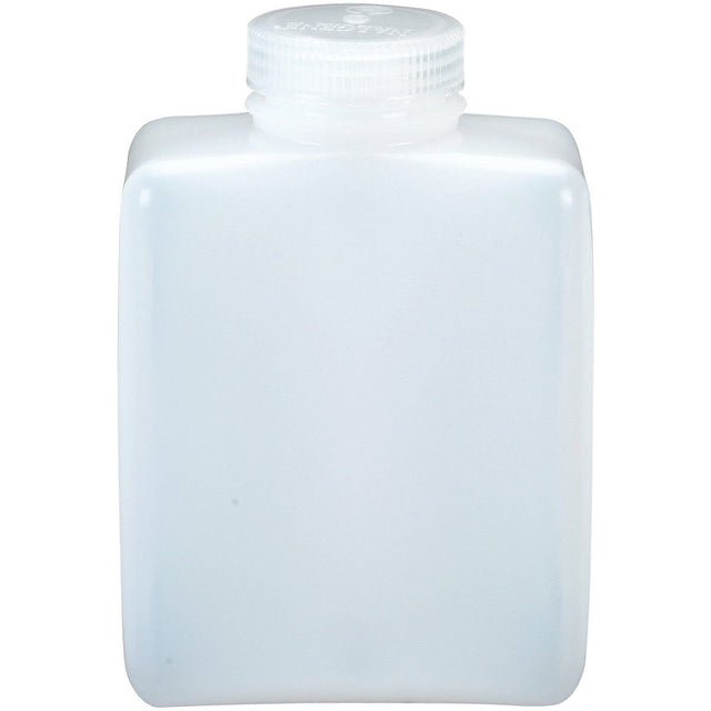 NALGENE - NM Square HDPE Bottle 8 oz