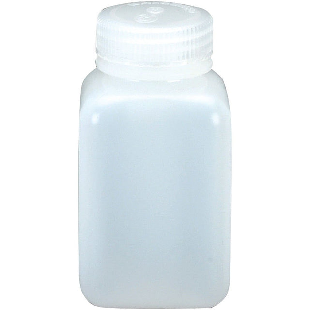 NALGENE - WM Square HDPE Bottle 8 oz