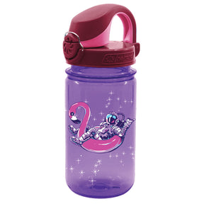 NALGENE - Kids 12oz OTF Sustain Bottle - Purple Astronaut