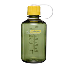 NALGENE - 16oz Sustain Narrow Mouth Bottle - Oil Green