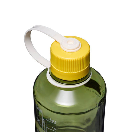 NALGENE - 16oz Sustain Narrow Mouth Bottle - Oil Green — view 3