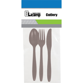 OLICAMP - 3 Piece Utensil Set - Smoke