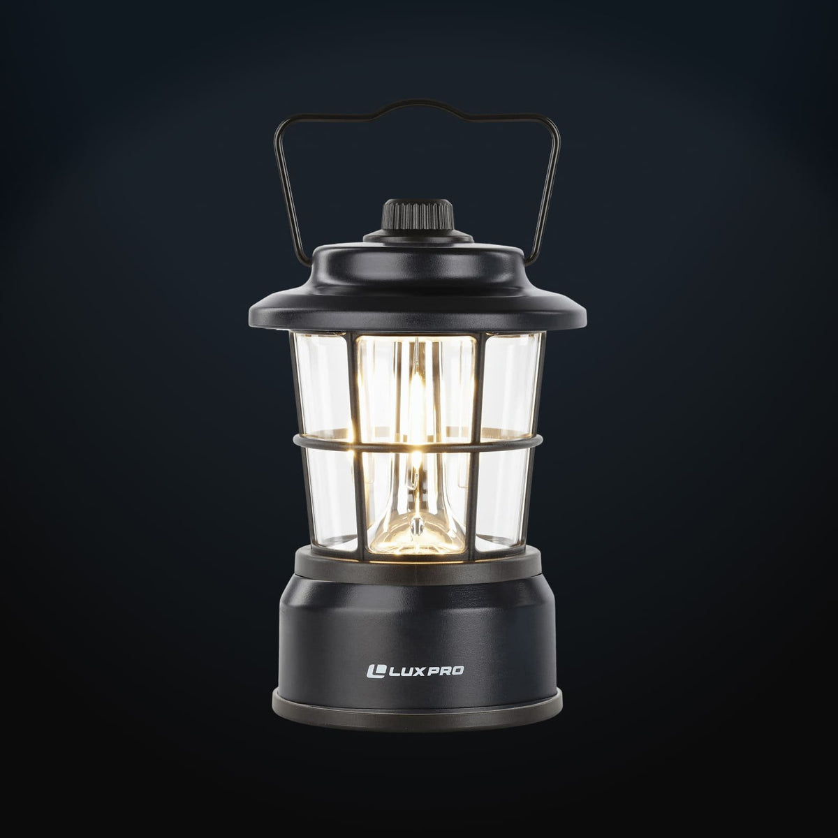 LUXPRO - Retro Lantern Black