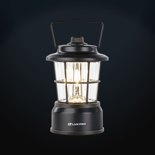 LUXPRO - Retro Lantern Black