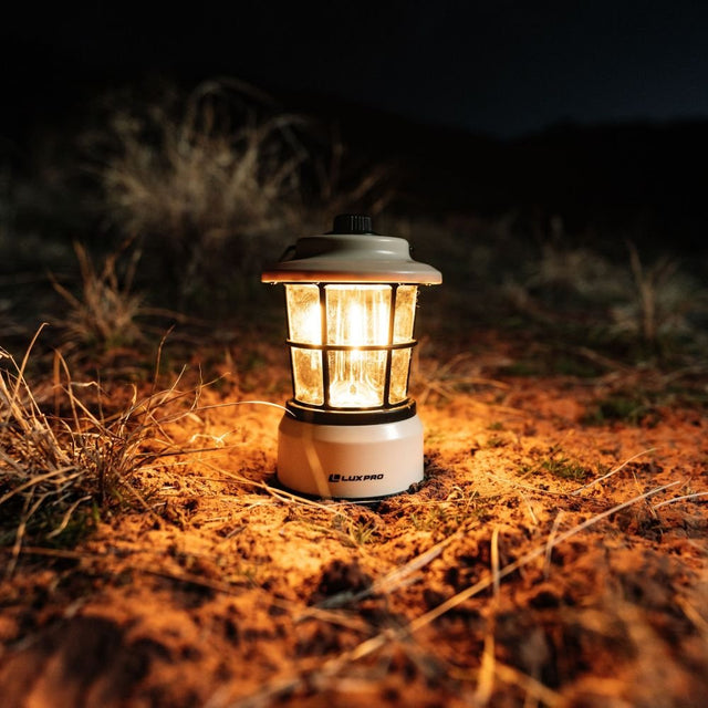 LUXPRO - Retro Lantern Beige