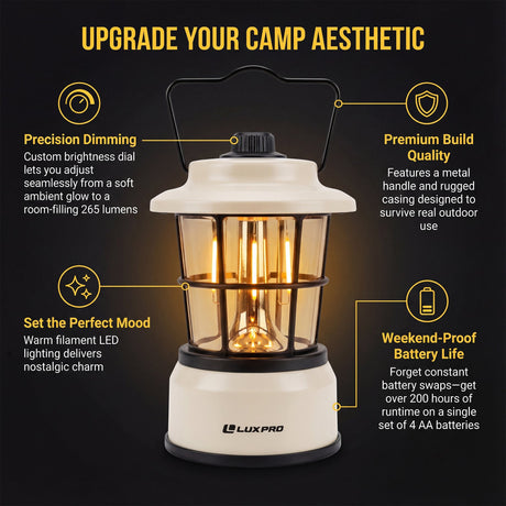LUXPRO - Retro Lantern Blue