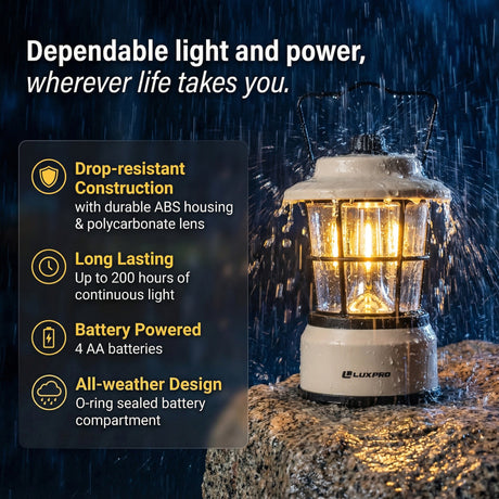LUXPRO - Retro Lantern Blue