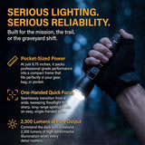 LUXPRO - PRO Series DS 2300L Flashlight