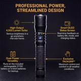 LUXPRO - Pro Series DS 4400L Flashlight