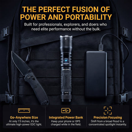 LUXPRO - Pro Series DS 4400L Flashlight