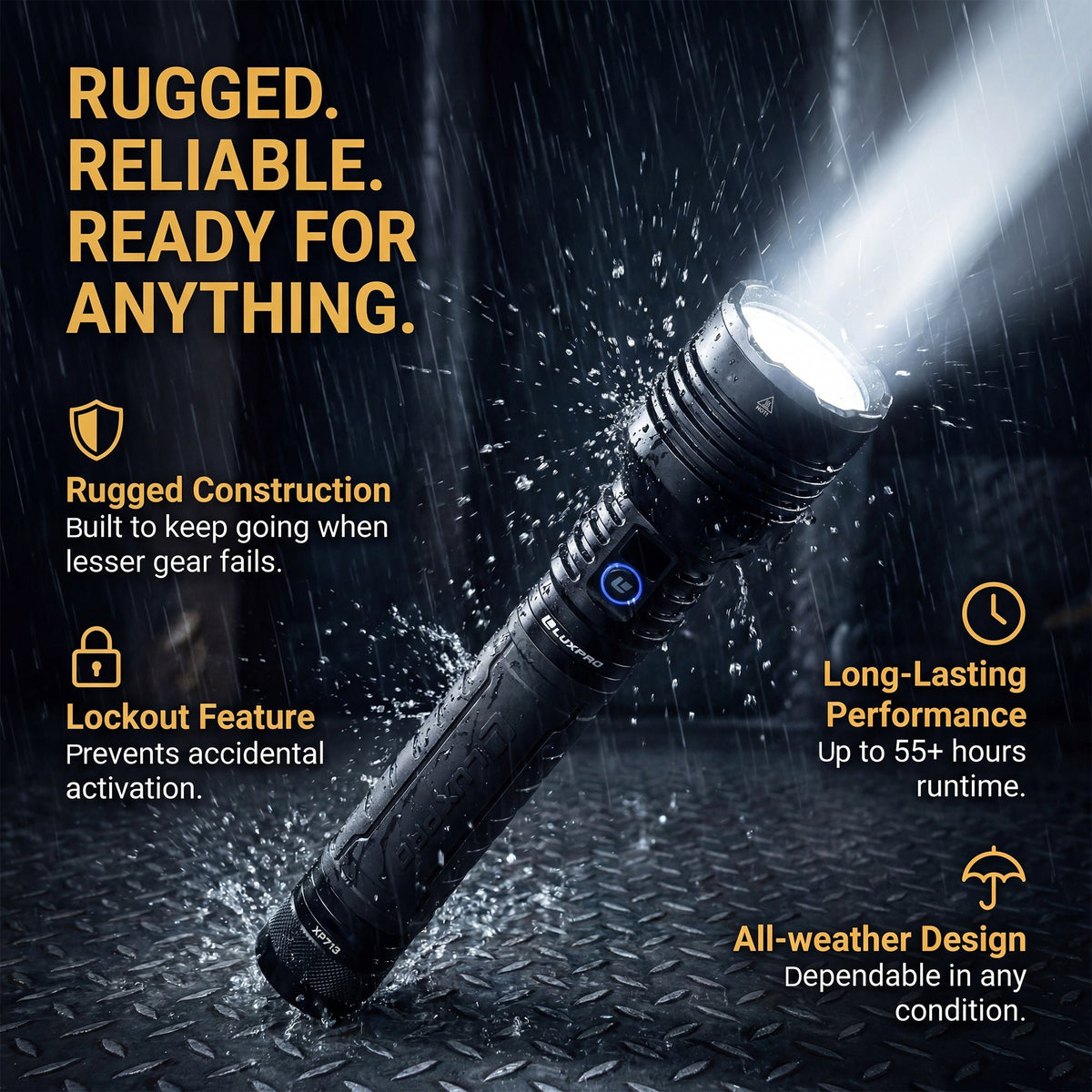 LUXPRO - PRO SERIES DS 11KL Flashlight