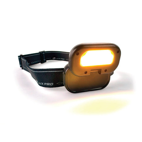 LUXPRO - Flip-Up Headlamp 450 Lumens Rechargeable