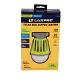 LUXPRO - Solar Bug Zapper Lantern 130 Lumens