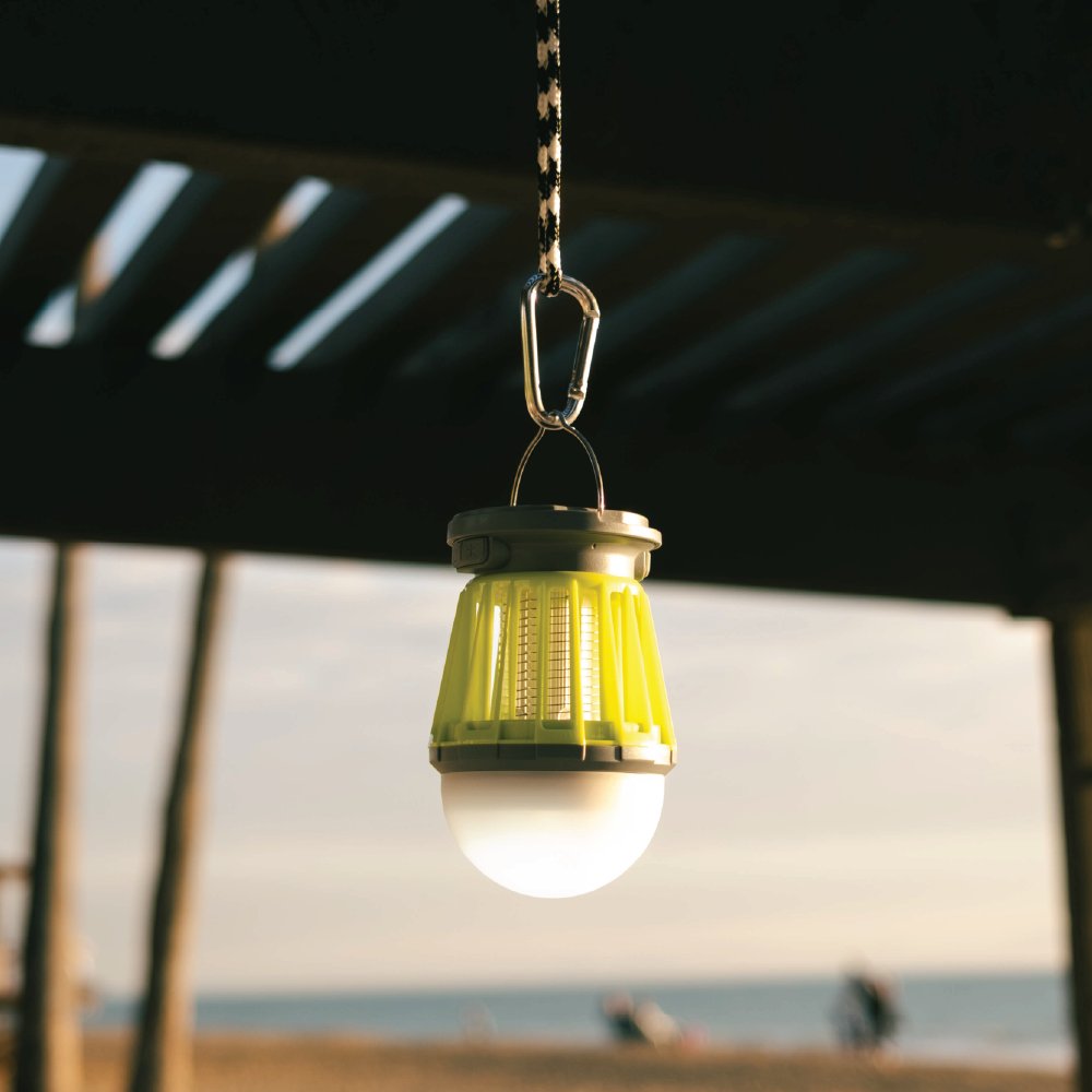 LUXPRO - Solar Bug Zapper Lantern 130 Lumens