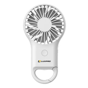 LUXPRO - Mini Fan White Rechargeable