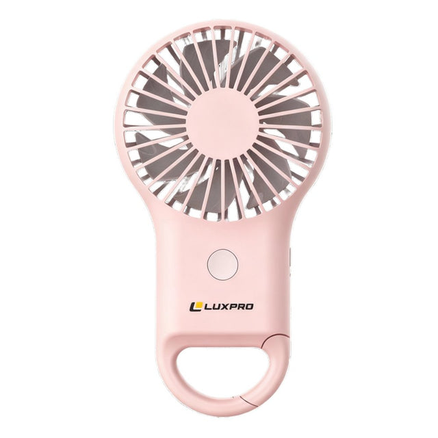 LUXPRO - Mini Rechargeable Fan in Pink