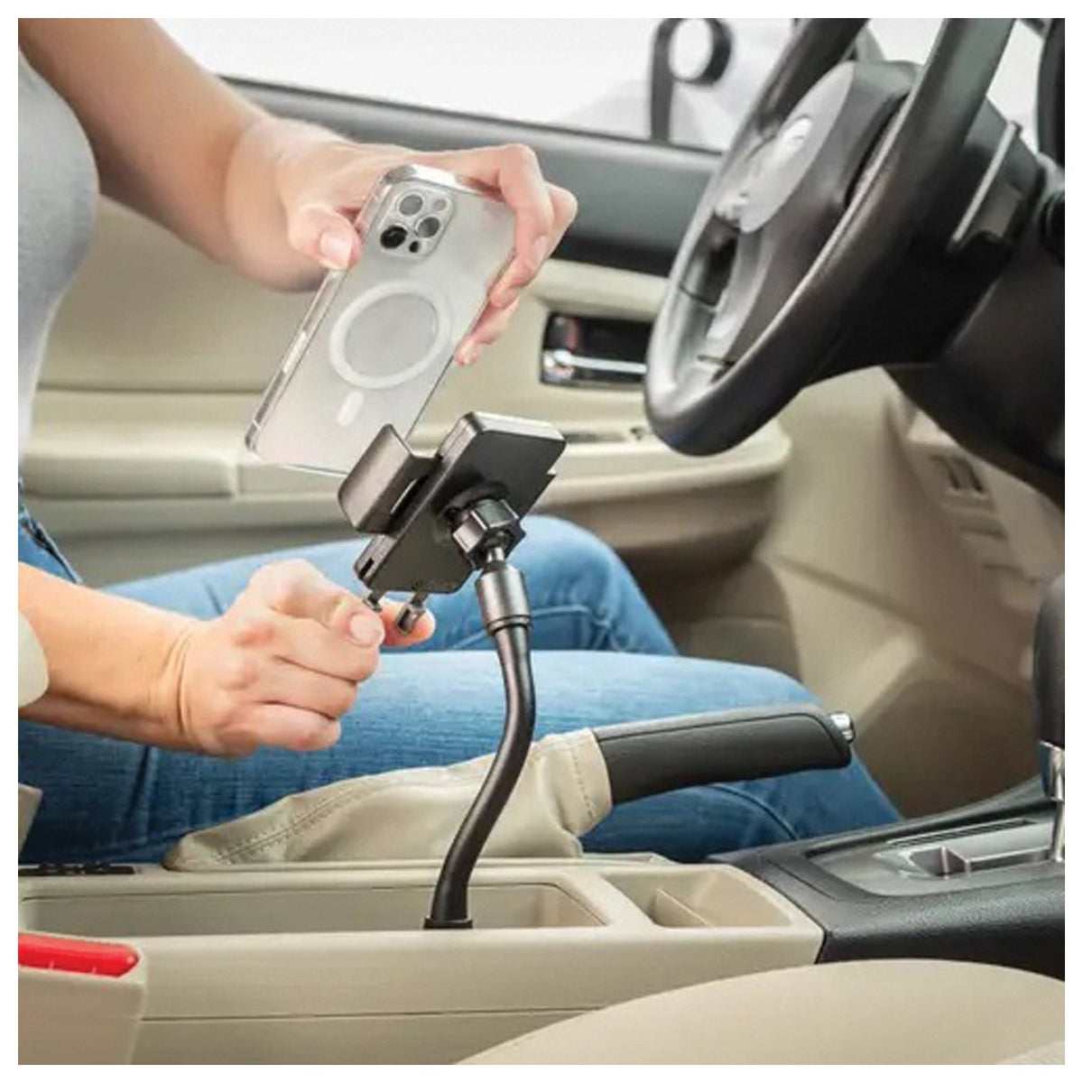 NITE IZE - Squeeze Universal Cup Holder Mount