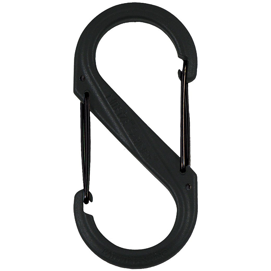 NITE IZE - S-Biner Plastic #4 Black/Black
