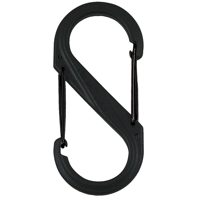 NITE IZE - S-Biner Plastic #4 Black/Black