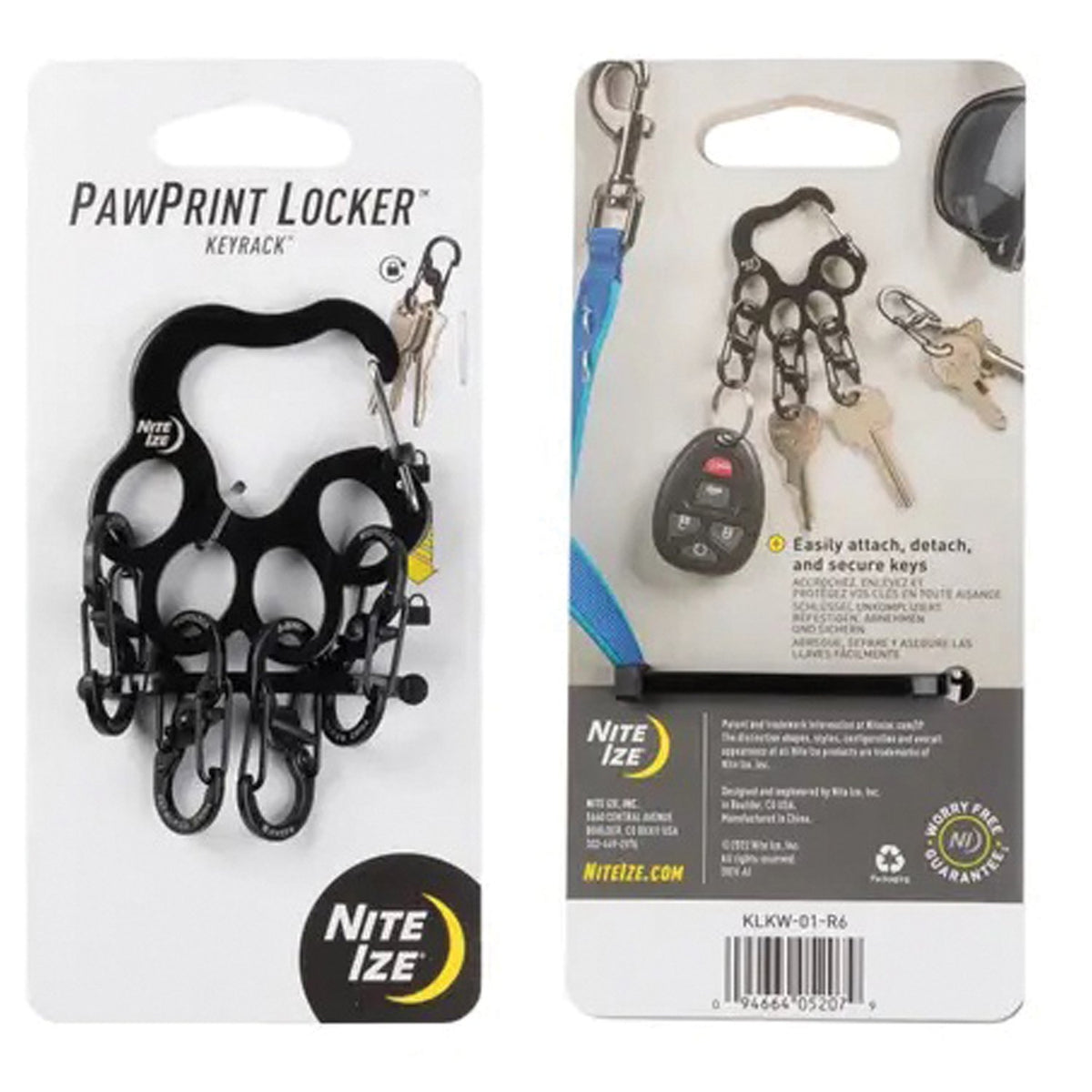 NITE IZE - Pawprint Locker KeyRack
