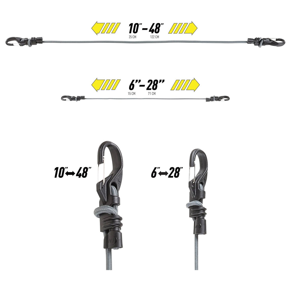 NITE IZE - KnotBone Adjustable Bungee Size 5
