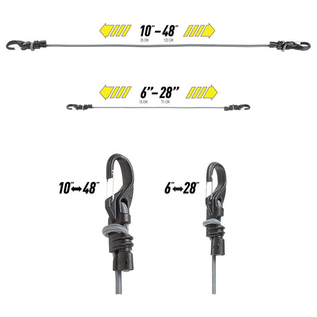NITE IZE - KnotBone Adjustable Bungee Size 9