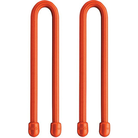 NITE IZE - Gear Tie 6" Bright Orange 2-Pack