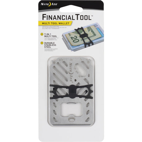 NITE IZE - Financial Tool Wallet - Stainless