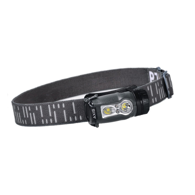 Princeton Tec - Axis Rechargeable Headlamp Black/Gray