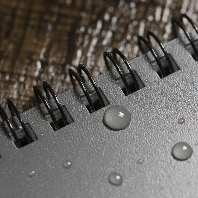 RITE IN THE RAIN - Top Spiral Notebook, Grey, 4 x 6