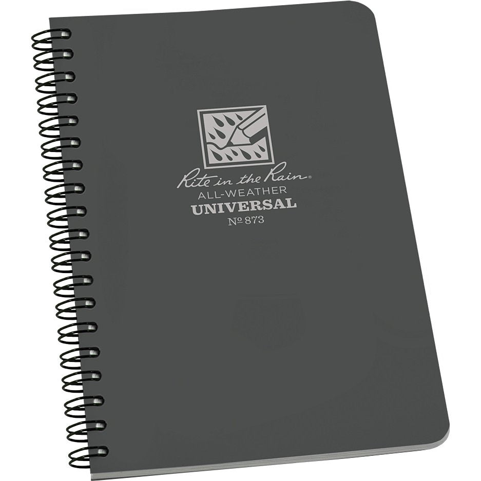 Rite in the Rain - Spiral Notebook Grey 4 5/8 x 7