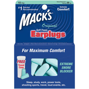 MACK'S - Original Earplugs 10 Pairs