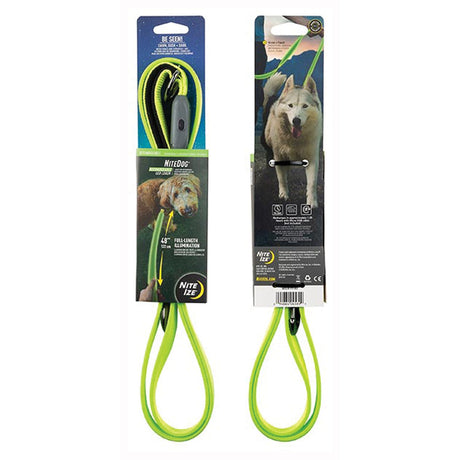 NITE IZE - NiteDog RC LED Leash - Lime Green