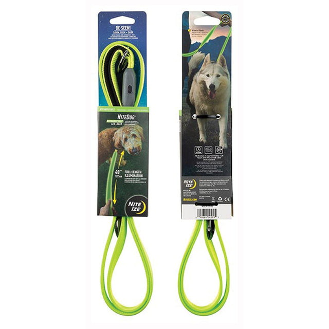 NITE IZE - NITEDOG RC LED Leash - Lime Green